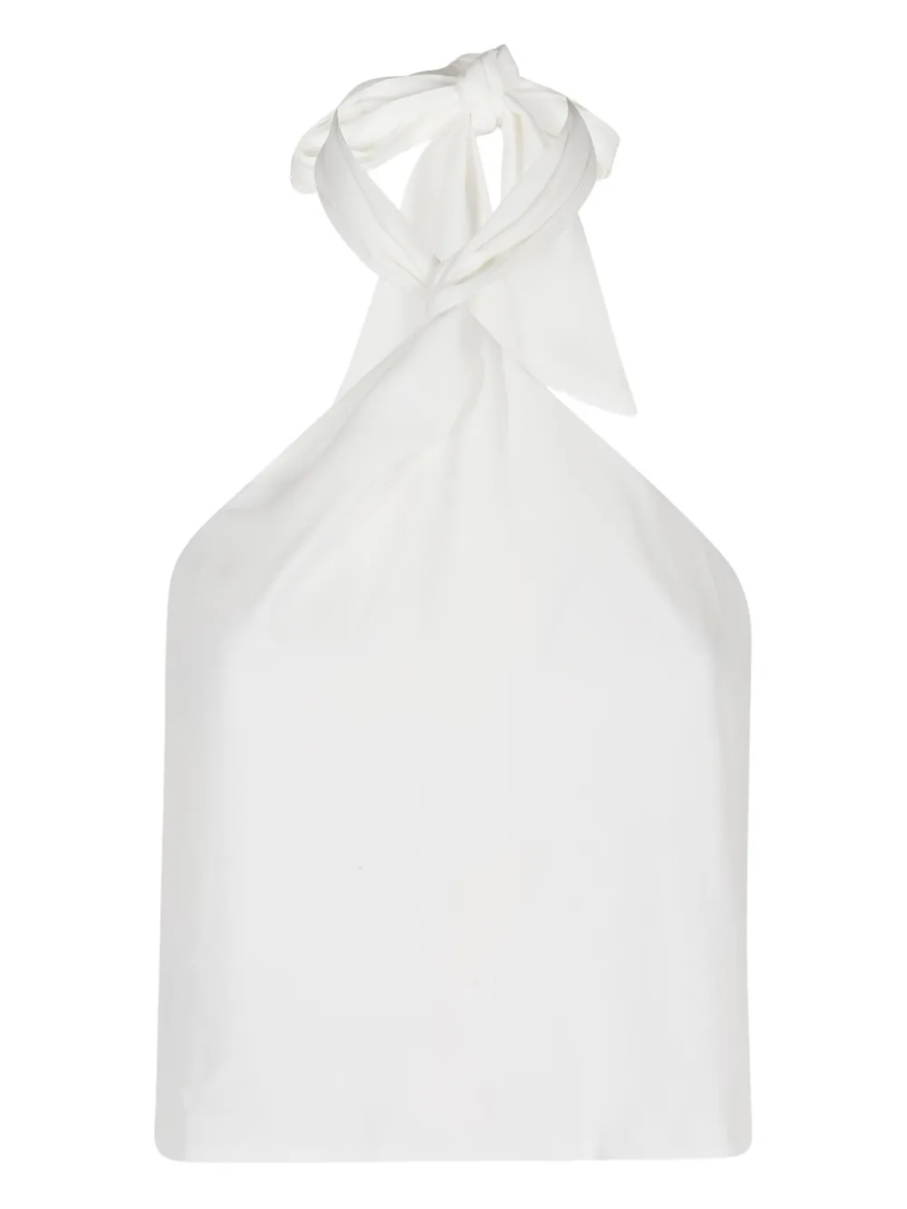 Топ Federica Tosi с халтернеем, белый
Топ Federica Tosi с халтернеем, белый