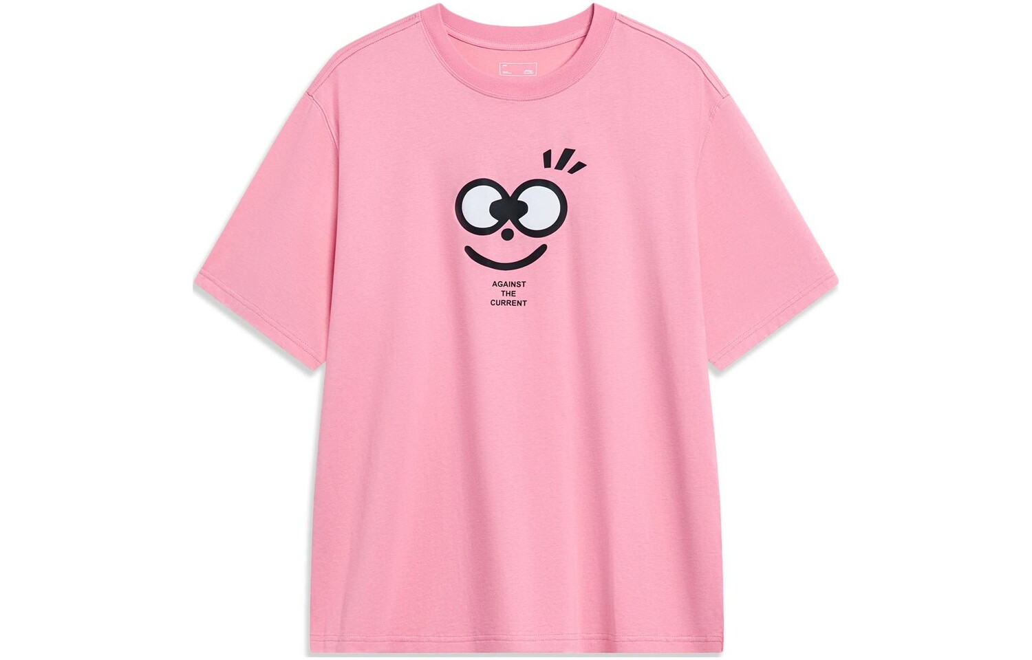 Футболка CF унисекс розовая Lining, розовый 
Футболка CF унисекс розовая Lining, розовый