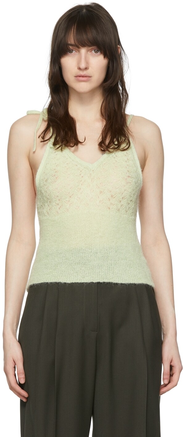 SSENSE Эксклюзивная зеленая майка Félice Maiden Name
SSENSE Эксклюзивная зеленая майка Félice Maiden Name