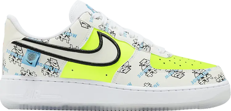 Кроссовки Nike Air Force 1 '07 LV8 'Worldwide Pack - Katakana', белый
Кроссовки Nike Air Force 1 '07 LV8 'Worldwide Pack - Katakana', белый