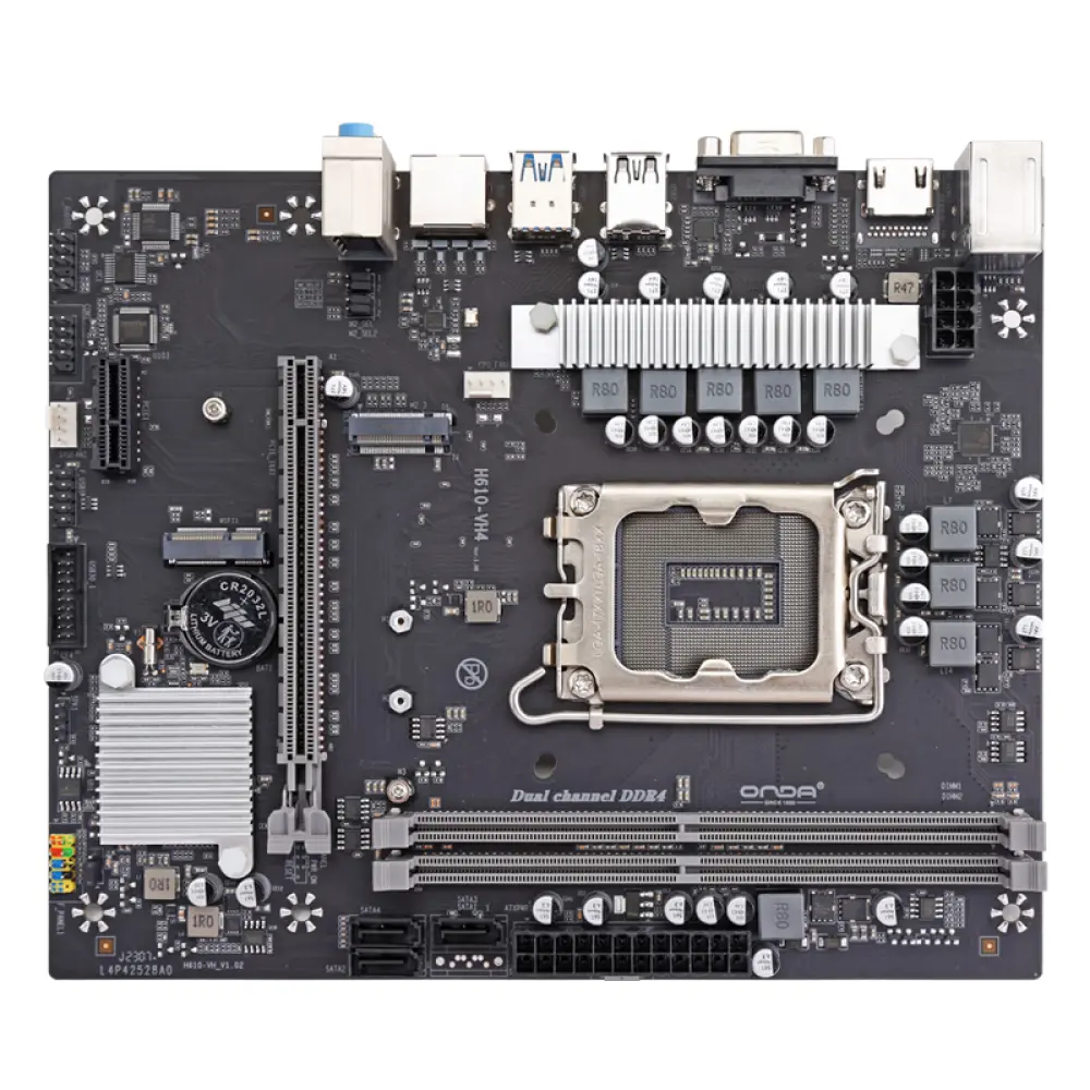 Материнская плата Onda H610-VH4-B
Материнская плата Onda H610-VH4-B