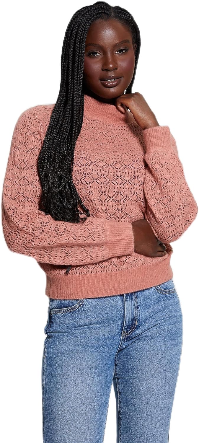 GUESS Kensley свитер с открытой вязкой, Satin Rose
GUESS Kensley свитер с открытой вязкой, Satin Rose