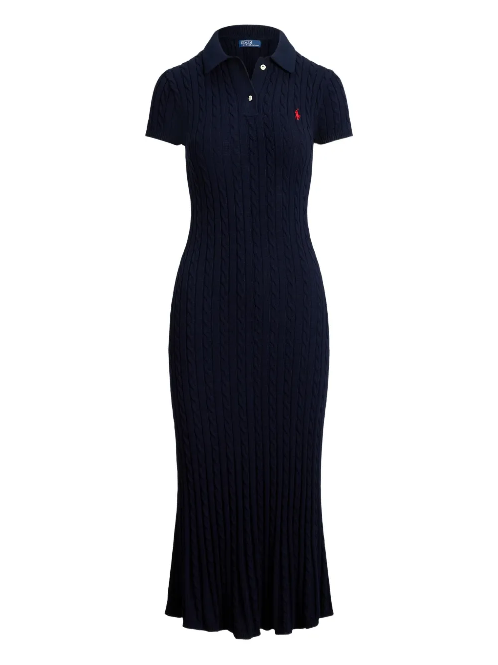 Платье фактурной вязки с воротником поло POLO RALPH LAUREN, синий
Платье фактурной вязки с воротником поло POLO RALPH LAUREN, синий