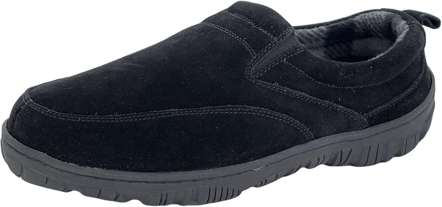 Мужские тапочки Clarks с верхом из замши SAB30194A - закрытая задняя часть с двойной резинкой и съемной стелькой - домашние тапочки для мужчин для использования дома и на улице, черный
Мужские тапочки Clarks с верхом из замши SAB30194A - закрытая задняя часть с двойной резинкой и съемной стелькой - домашние тапочки для мужчин для использования дома и на улице, черный