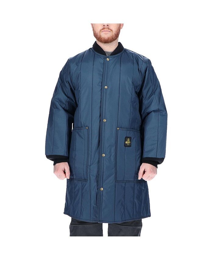 Мужская легкая рабочая одежда с теплоизоляцией и подкладкой, пальто RefrigiWear, синий
Мужская легкая рабочая одежда с теплоизоляцией и подкладкой, пальто RefrigiWear, синий