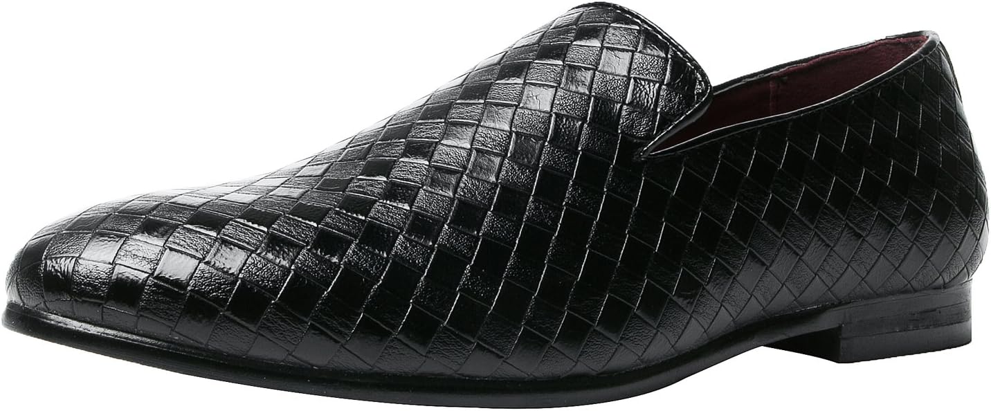 Мужские лоферы Santimon, модная плетеная отделка, удобные туфли для вождения, слипоны, пенни-лоферы, повседневная обувь, черные, синие, красные, белые, черный
Мужские лоферы Santimon, модная плетеная отделка, удобные туфли для вождения, слипоны, пенни-лоферы, повседневная обувь, черные, синие, красные, белые, черный