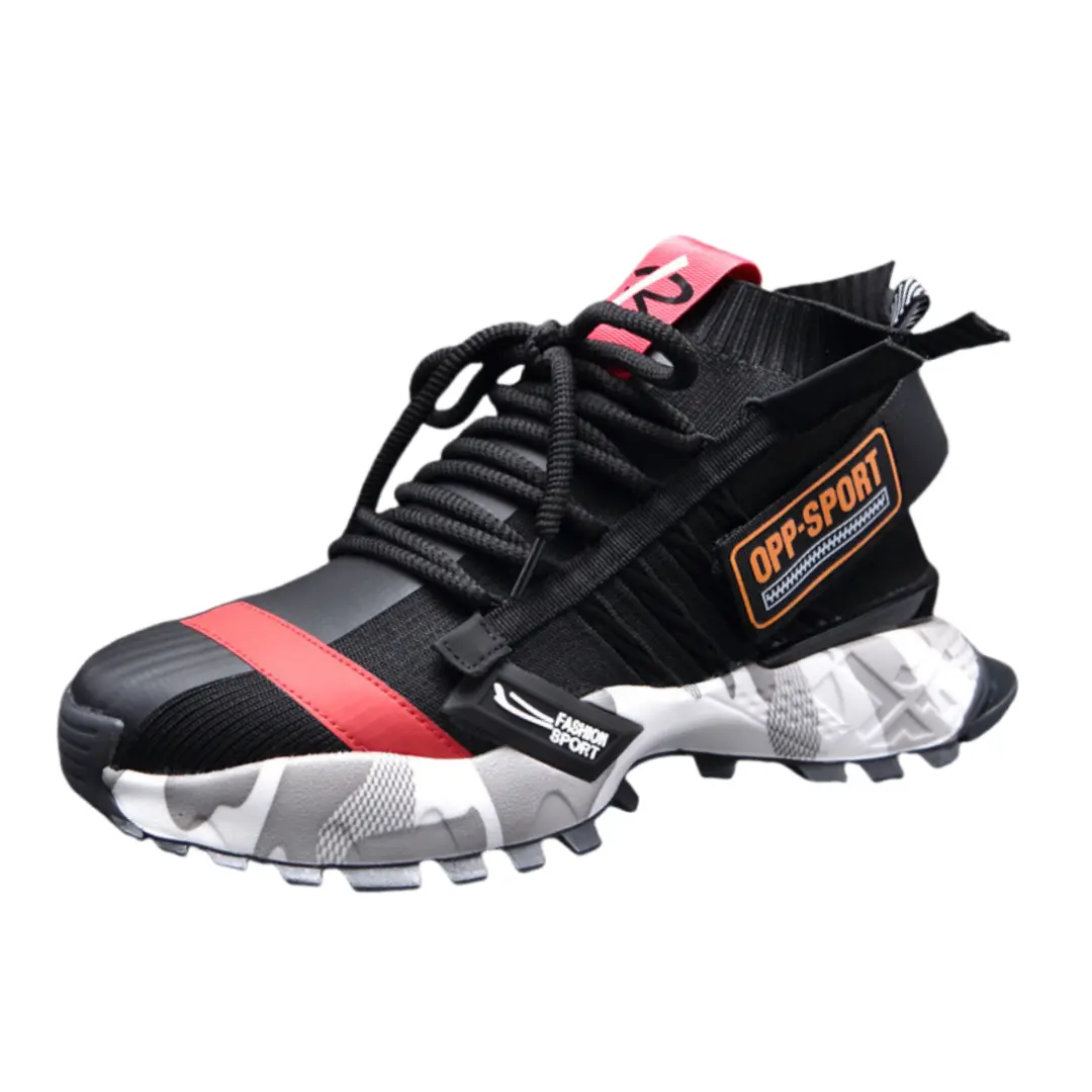 ZUOSAISI Износостойкие дышащие низкие массивные кроссовки мужские - черные, цвет Black
ZUOSAISI Износостойкие дышащие низкие массивные кроссовки мужские - черные, цвет Black