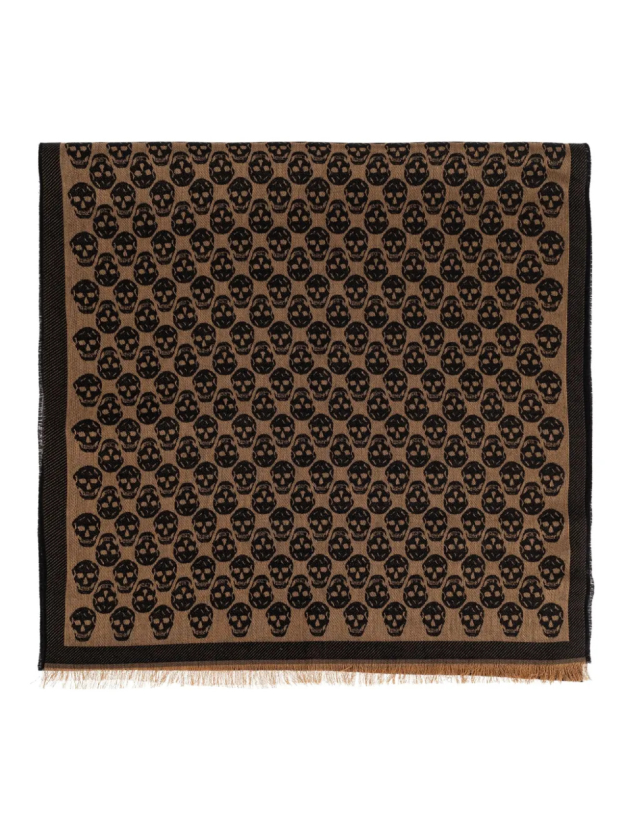 Шарф с принтом черепа Alexander McQueen, коричневый
Шарф с принтом черепа Alexander McQueen, коричневый
