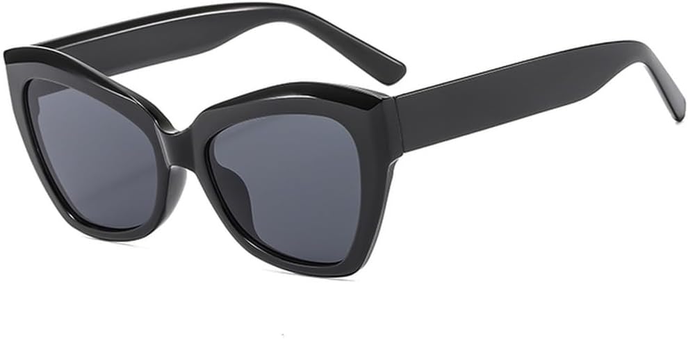 Женские солнцезащитные очки LVTFCO в толстой оправе с защитой от УФ-излучения. Модные женские очки в форме «кошачий глаз» с ацетатной оправой. Стильные солнцезащитные очки, Black
Женские солнцезащитные очки LVTFCO в толстой оправе с защитой от УФ-излучения. Модные женские очки в форме «кошачий глаз» с ацетатной оправой. Стильные солнцезащитные очки, Black