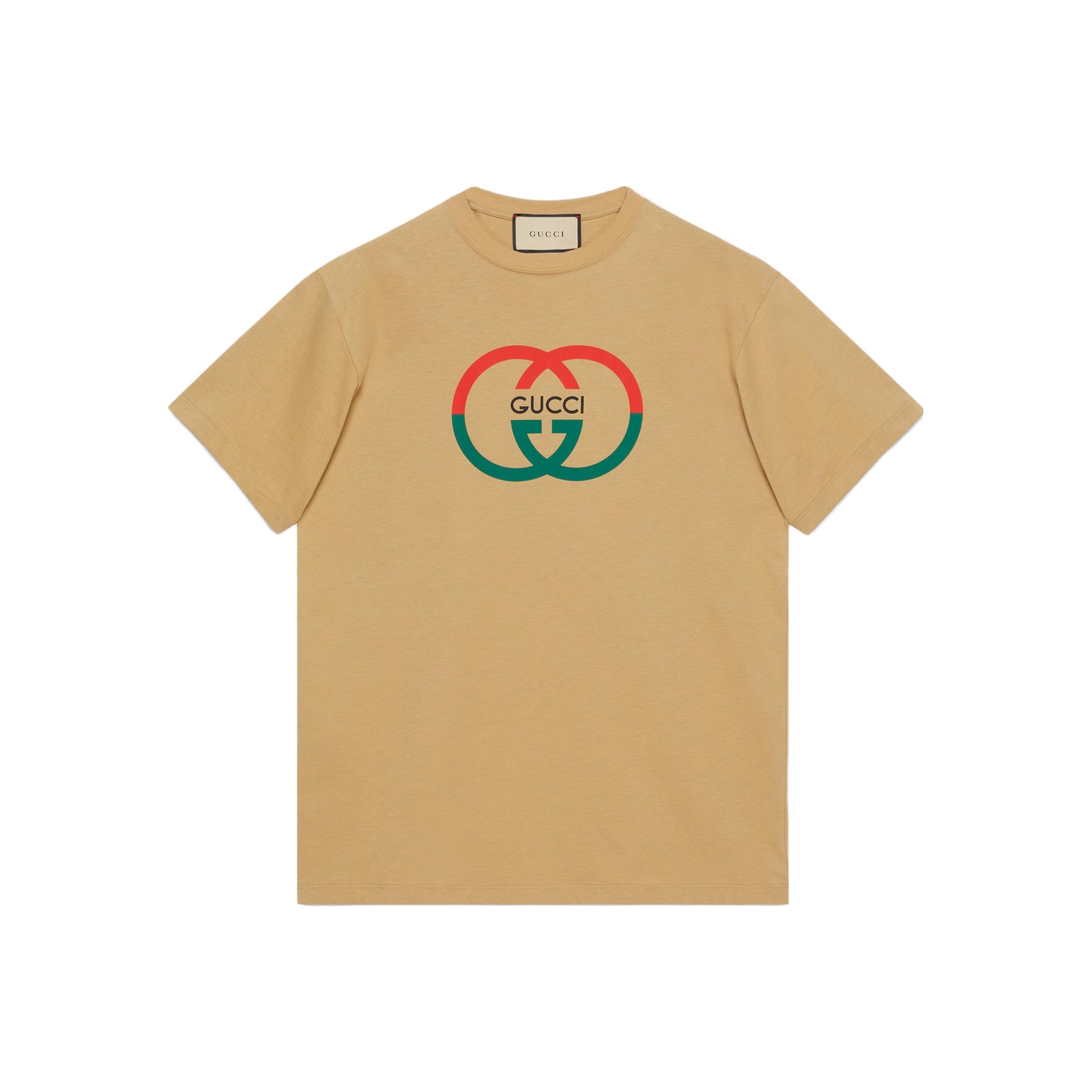 Футболка с принтом логотипа GUCCI, коричневый
Футболка с принтом логотипа GUCCI, коричневый