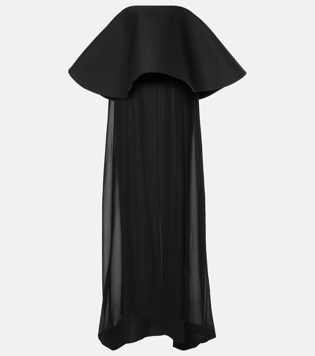 Длинное платье La Robe Vela из шерсти и шелка Jacquemus, черный
Длинное платье La Robe Vela из шерсти и шелка Jacquemus, черный