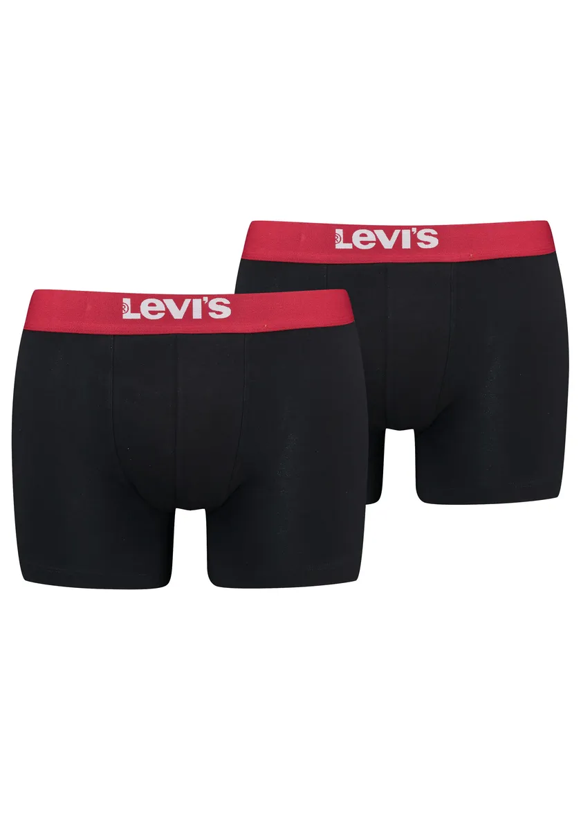 Боксеры Levi's (2 шт. в упаковке), с широким поясом с логотипом, красный
Боксеры Levi's (2 шт. в упаковке), с широким поясом с логотипом, красный