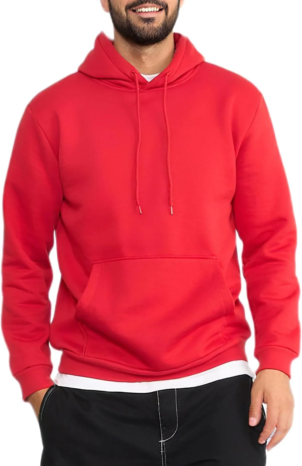 Мужская флисовая толстовка с капюшоном и карманом-кенгуру LINMYZAI
Мужская флисовая толстовка с капюшоном и карманом-кенгуру LINMYZAI