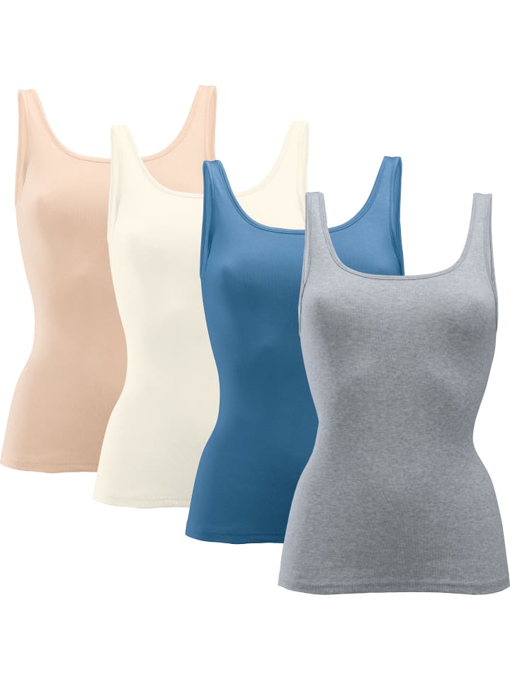 Майка SPEIDEL Unterhemd 4er-Pack, цвет apricot/creme/grau/blau
Майка SPEIDEL Unterhemd 4er-Pack, цвет apricot/creme/grau/blau