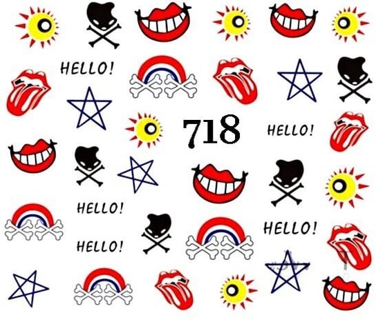 Водные наклейки для ногтей - №718, Raisin
Водные наклейки для ногтей - №718, Raisin