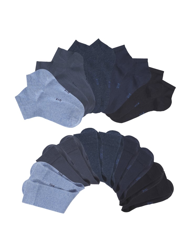 H.I.S Простые носки 20 оттенков синего
H.I.S Простые носки 20 оттенков синего