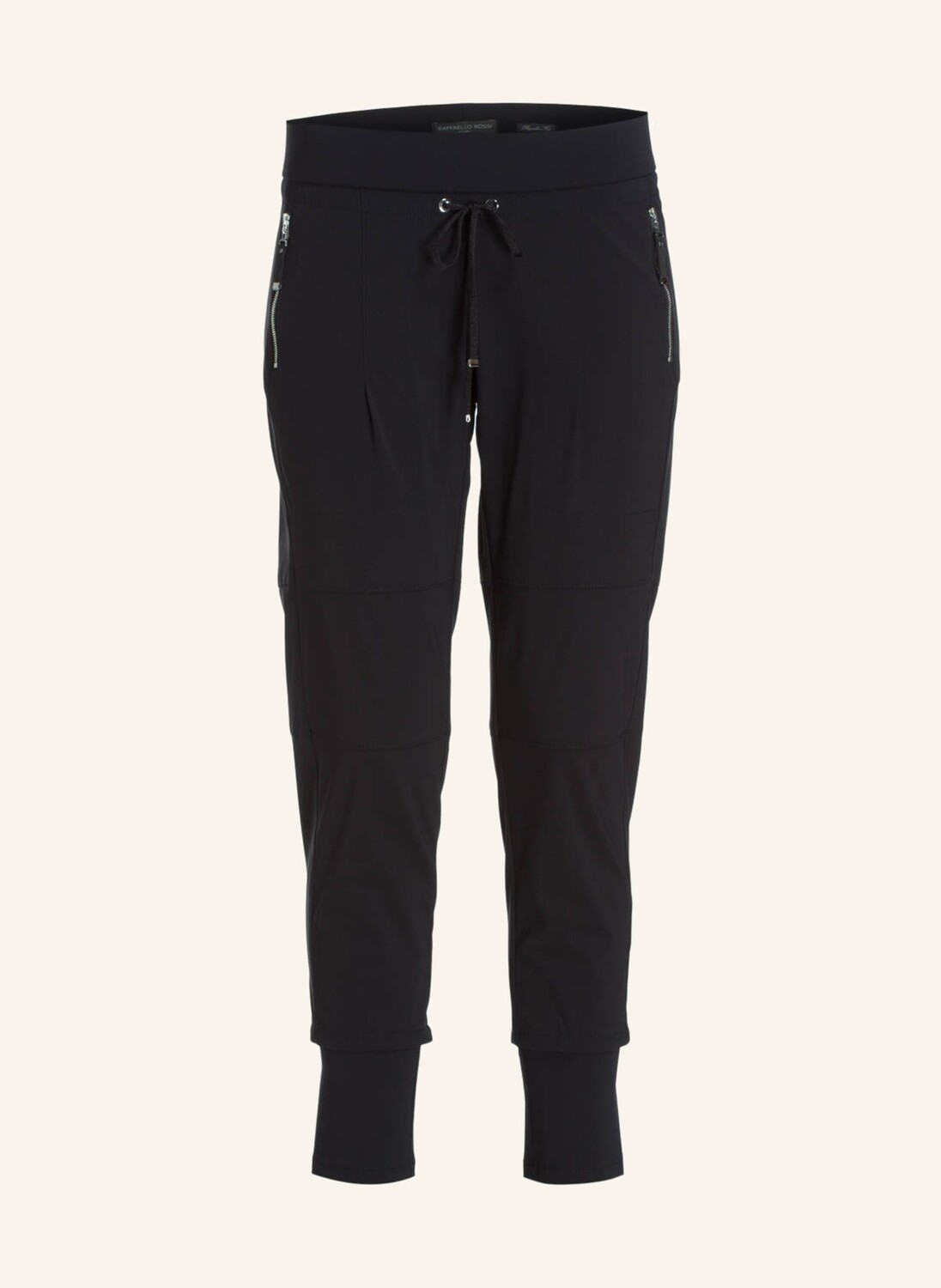 Брюки RAFFAELLO ROSSI CANDY im Jogging-Stil, черный
Брюки RAFFAELLO ROSSI CANDY im Jogging-Stil, черный