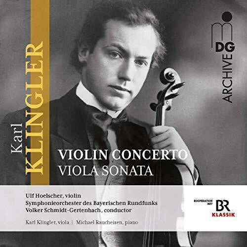 CD диск Klingler / Raucheisen: Concerto for Violin & Orch / Sonata Viola & Piano 
CD диск Klingler / Raucheisen: Concerto for Violin & Orch / Sonata Viola & Piano