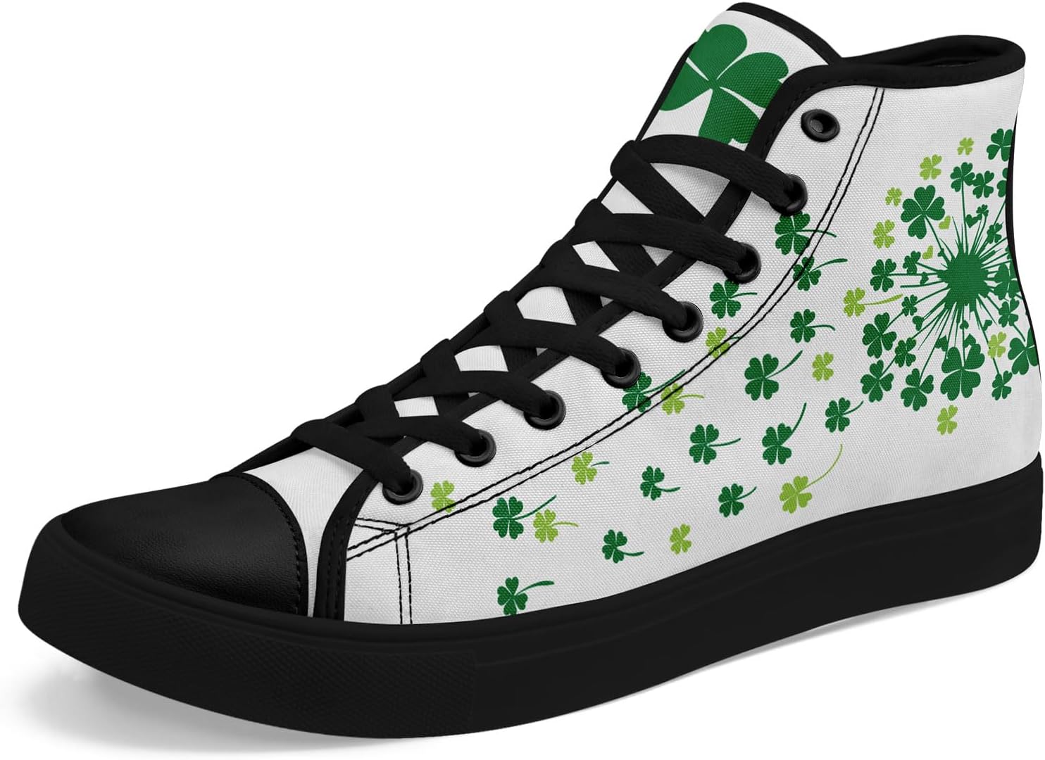 Высокие кеды из канвы с узором клевер AWSOLE для мужчин и женщин, легкие, дышащие, стильные и удобные, кроссовки для фестиваля, подарок, белый/черный/зеленый
Высокие кеды из канвы с узором клевер AWSOLE для мужчин и женщин, легкие, дышащие, стильные и удобные, кроссовки для фестиваля, подарок, белый/черный/зеленый