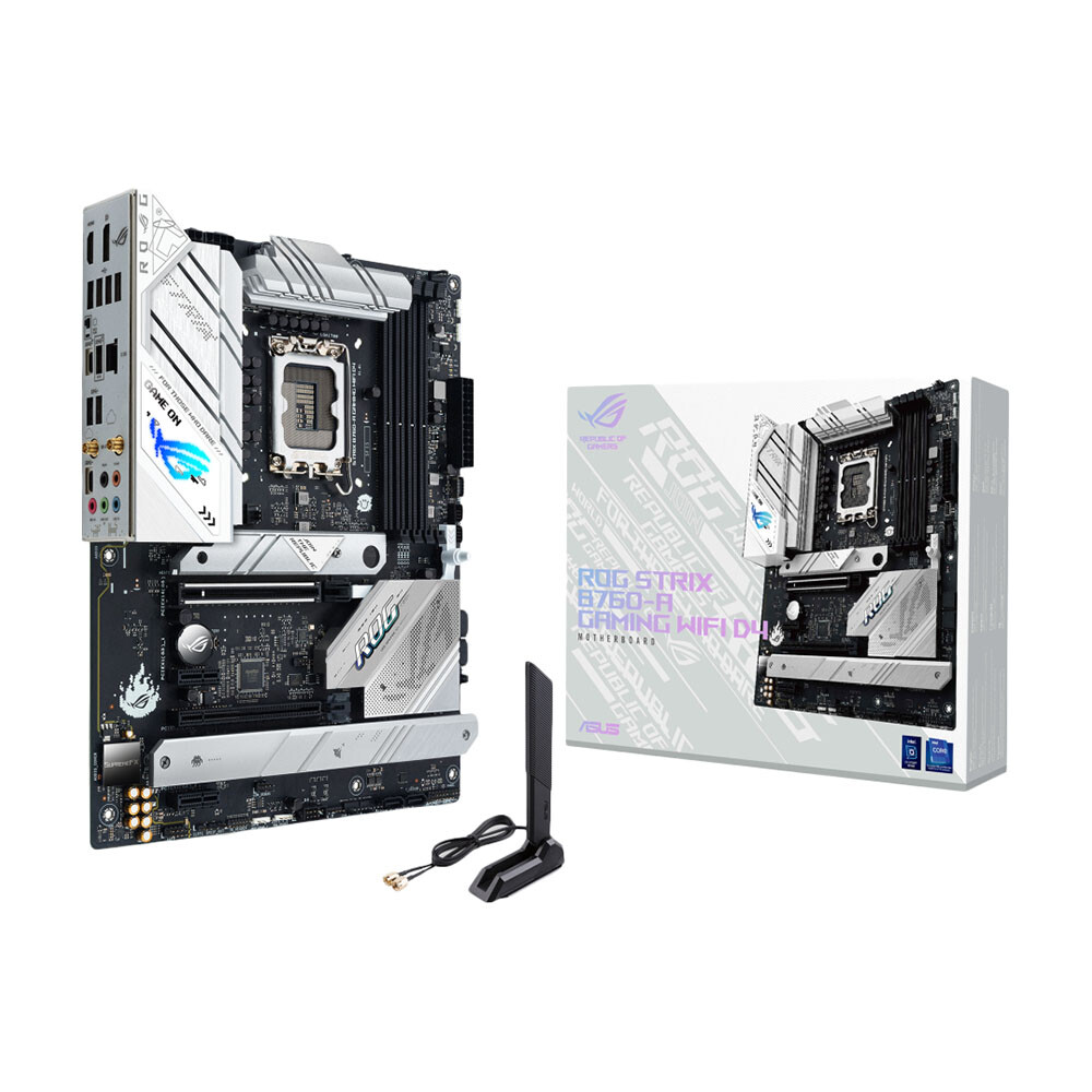 Материнская плата Asus ROG STRIX B760-A GAMING, LGA1700, DDR4, Wi-Fi
Материнская плата Asus ROG STRIX B760-A GAMING, LGA1700, DDR4, Wi-Fi