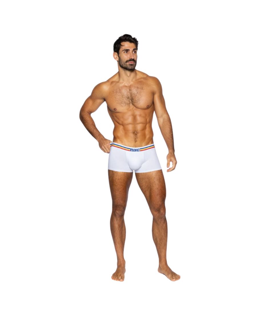 Трусы из эластичного хлопка BIKE Athletic, White
Трусы из эластичного хлопка BIKE Athletic, White