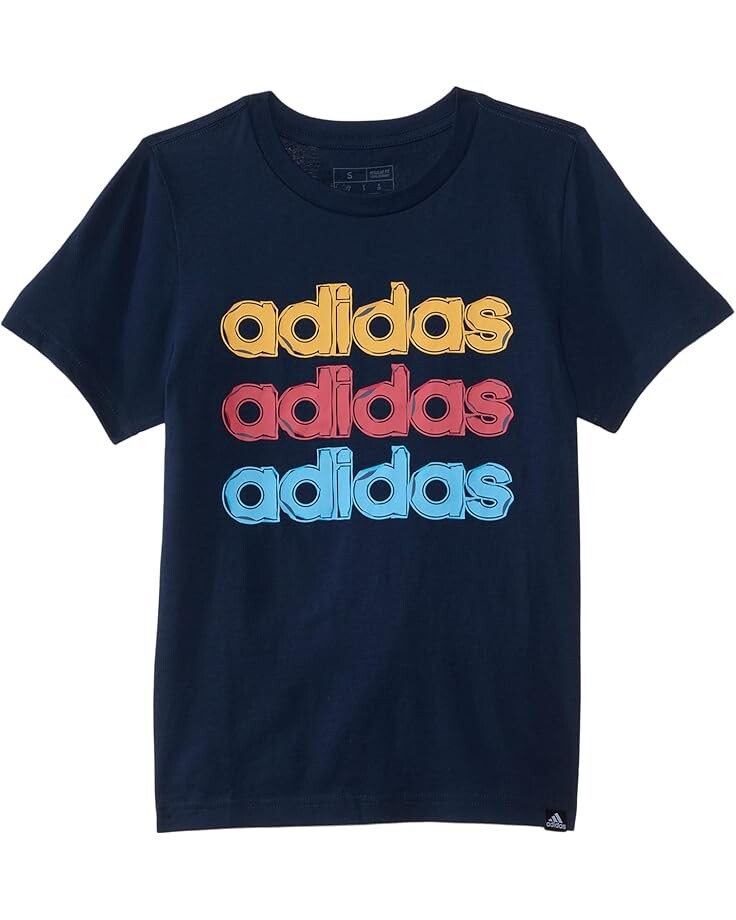 Футболка adidas Kids SS Linear Stack Tee(Toddler/Little Kid/Big Kid), темно-синий
Футболка adidas Kids SS Linear Stack Tee(Toddler/Little Kid/Big Kid), темно-синий