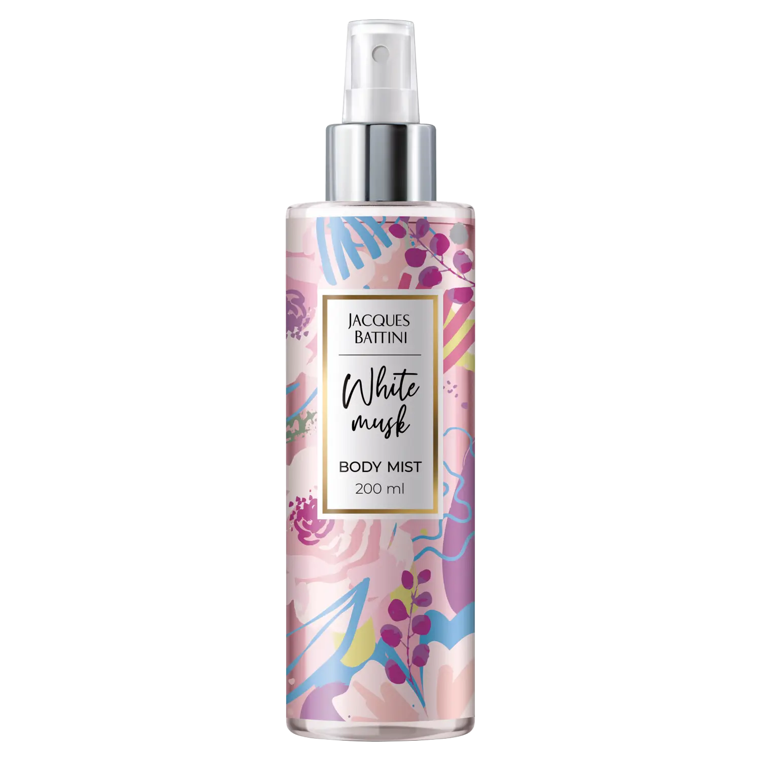 Jacques Battini White Musk спрей для тела, 200 мл
Jacques Battini White Musk спрей для тела, 200 мл