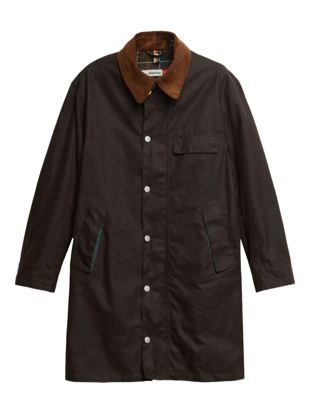 Куртка с вельветовым воротником Barbour, коричневый
Куртка с вельветовым воротником Barbour, коричневый