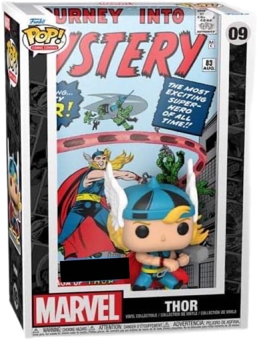 Фигурка Funko POP! Cover Art Marvel Collection Collectible Vinyl Figure Comic Covers Thor
Фигурка Funko POP! Cover Art Marvel Collection Collectible Vinyl Figure Comic Covers Thor