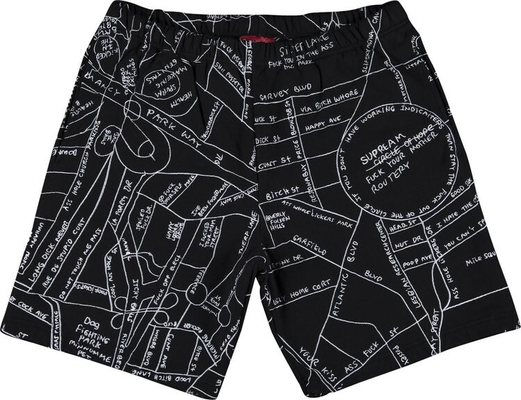 Спортивные шорты Supreme Gonz Embroidered Map Sweatshort 'Black', черный
Спортивные шорты Supreme Gonz Embroidered Map Sweatshort 'Black', черный