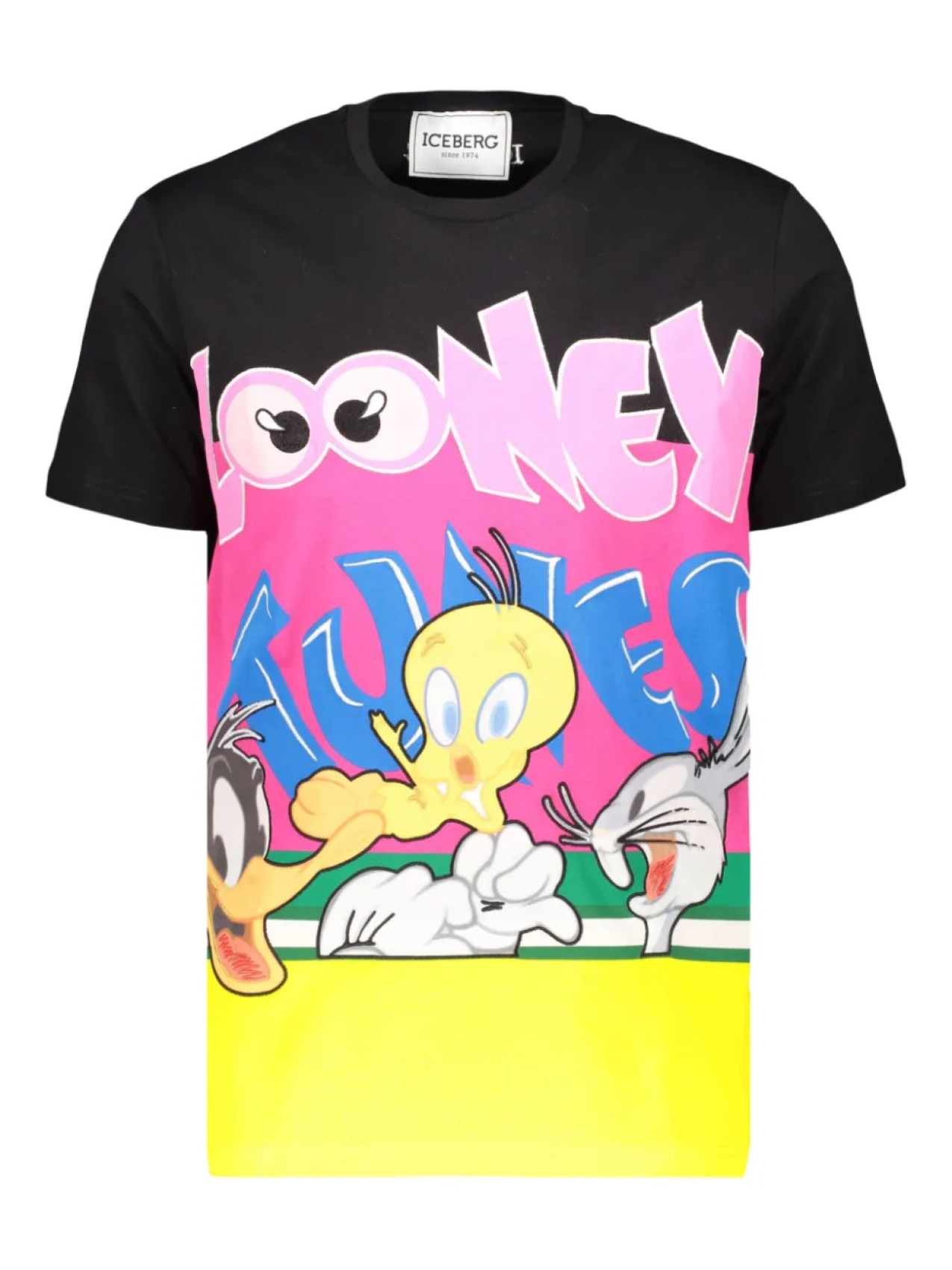Футболка из хлопка Iceberg, черный
Футболка из хлопка Iceberg, черный