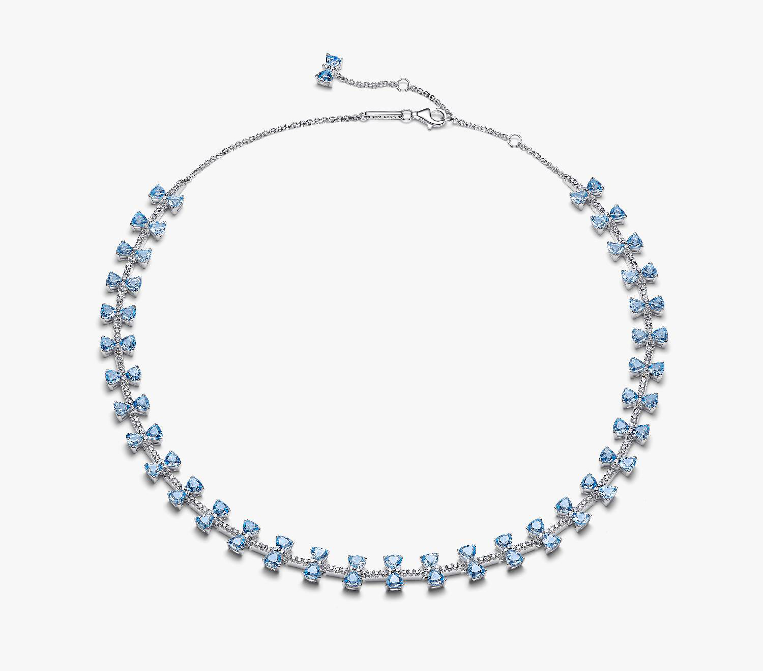 Колье Pandora Bridgerton Blue Bow, серебро
Колье Pandora Bridgerton Blue Bow, серебро