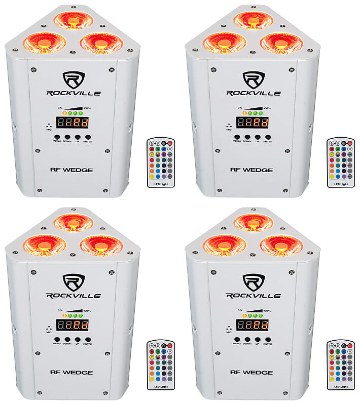 Комплект 4 Rockville RF WEDGE WHITE RGBWA + UV Аккумулятор Беспроводной DMX DJ Up Lights + RF Remotes RF WEDGE WHITE
Комплект 4 Rockville RF WEDGE WHITE RGBWA + UV Аккумулятор Беспроводной DMX DJ Up Lights + RF Remotes RF WEDGE WHITE
