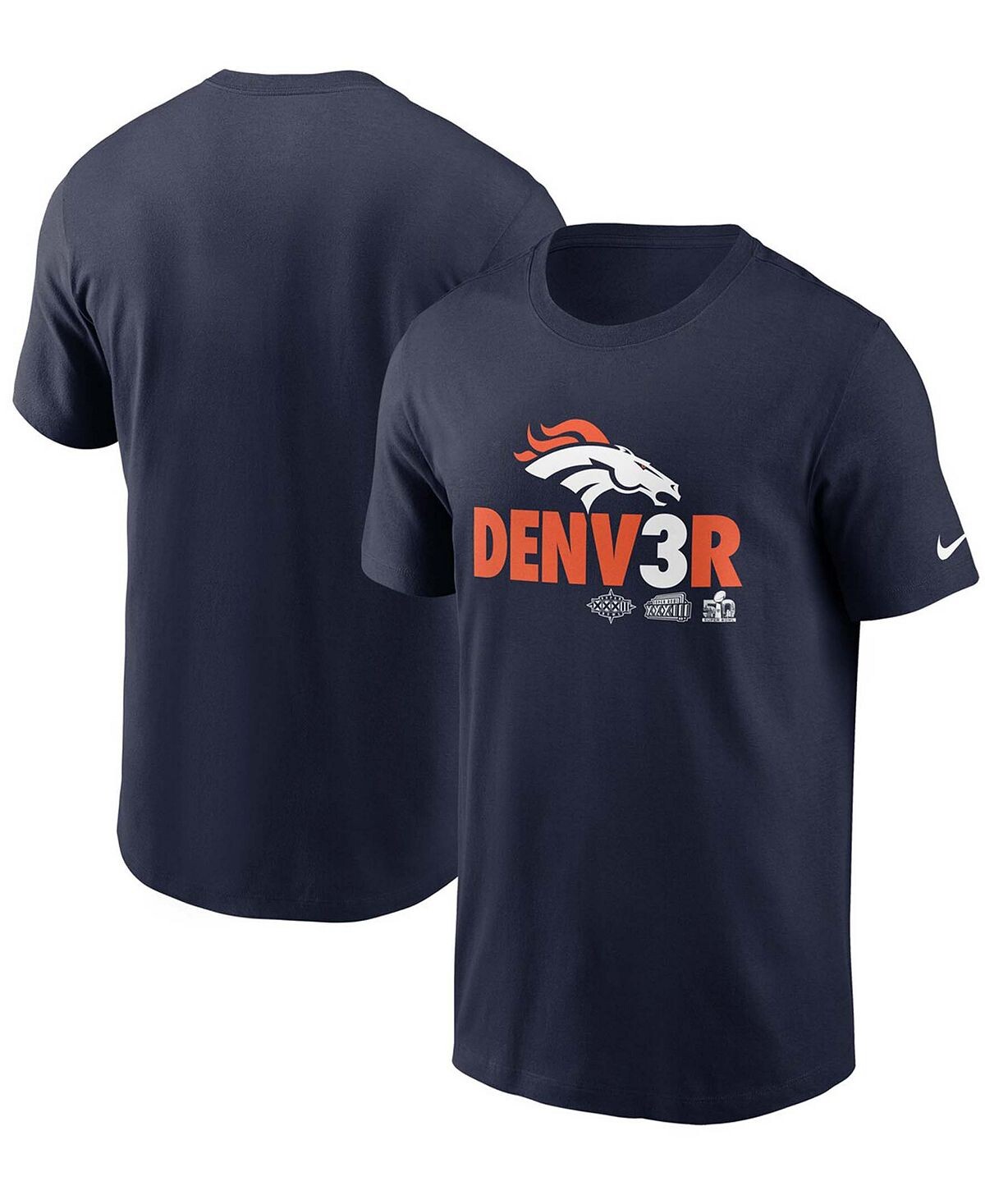 Мужская футболка denver broncos hometown collection denv3r Nike, синий
Мужская футболка denver broncos hometown collection denv3r Nike, синий