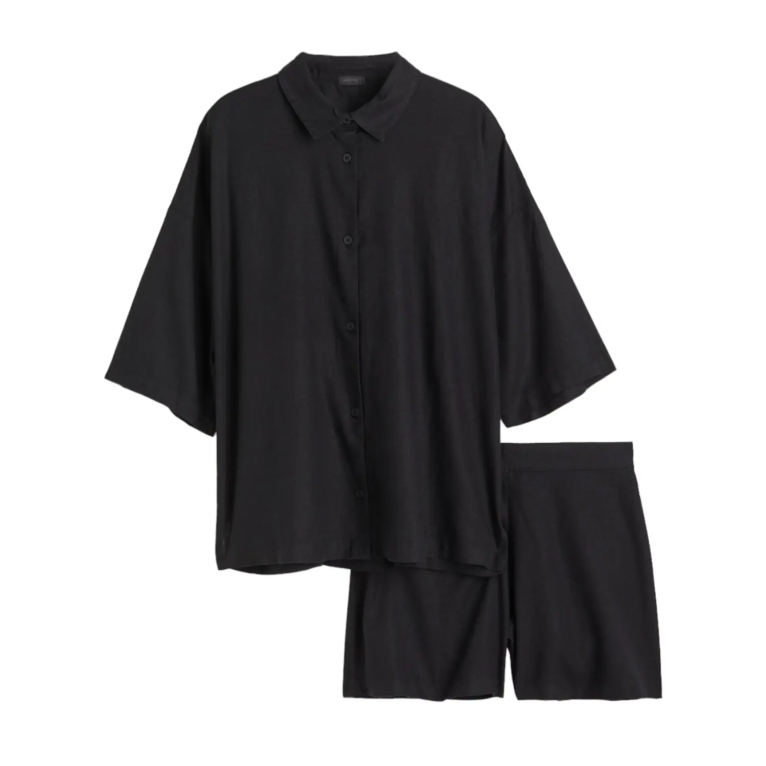 Пижама H&M Home Shirt and Shorts, черный
Пижама H&M Home Shirt and Shorts, черный