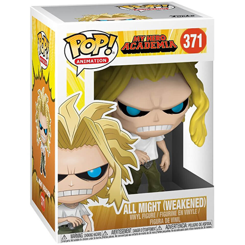 Фигурка Funko Pop! My Hero Academia - All Might (Weakened) 
Фигурка Funko Pop! My Hero Academia - All Might (Weakened)