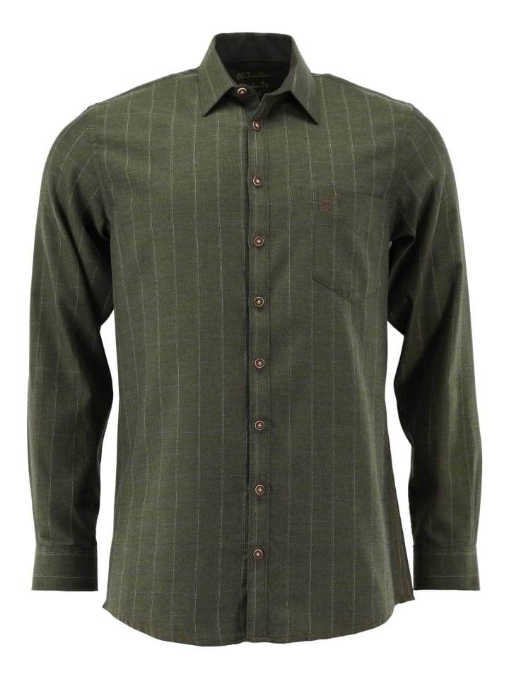 Рубашка OS-Trachten, оливковый
Рубашка OS-Trachten, оливковый