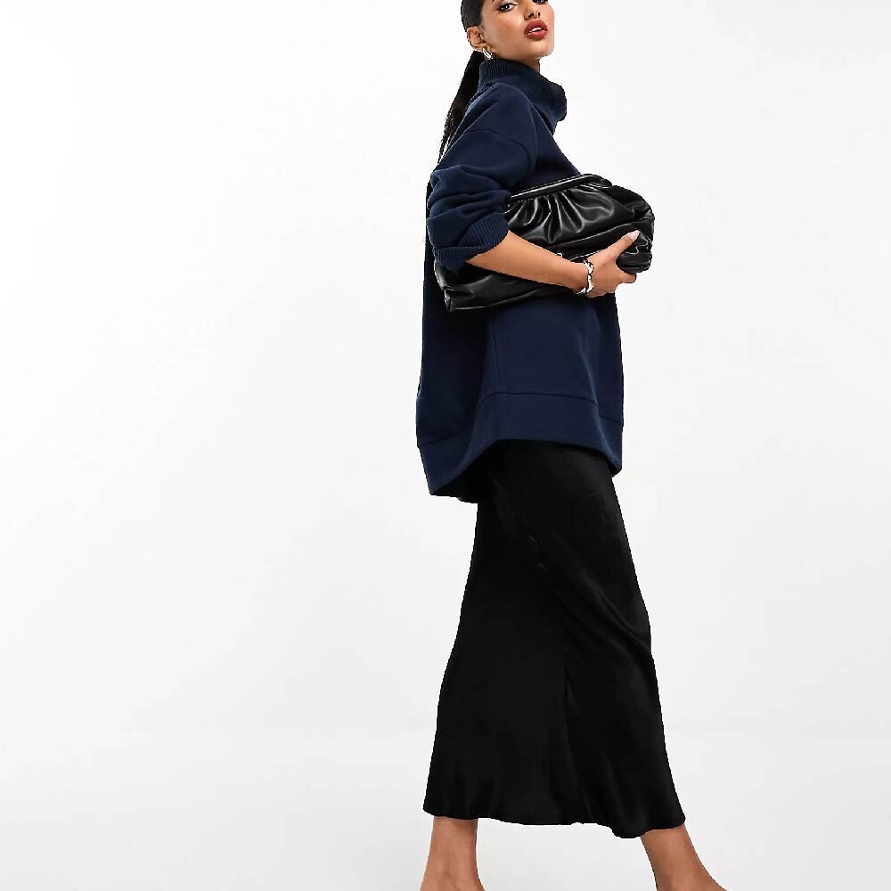 Свитшот Asos Design Super Soft Co-ord long Line Roll, темно-синий
Свитшот Asos Design Super Soft Co-ord long Line Roll, темно-синий