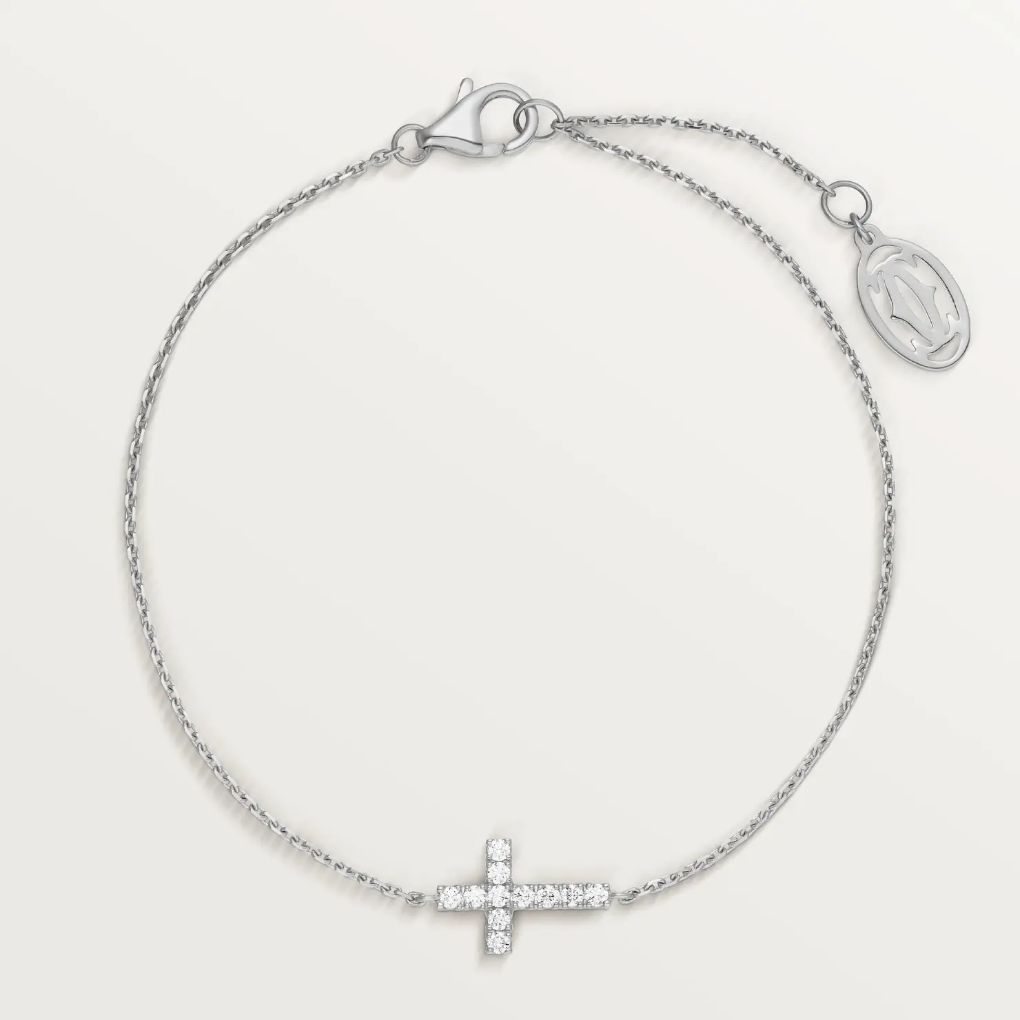 Браслет Cartier Symbols, белое золото/бриллианты
Браслет Cartier Symbols, белое золото/бриллианты