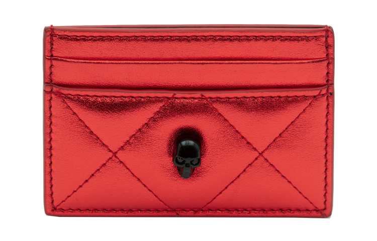 Alexander McQueen Женский кардхолдер из коровьей кожи красный 
Alexander McQueen Женский кардхолдер из коровьей кожи красный