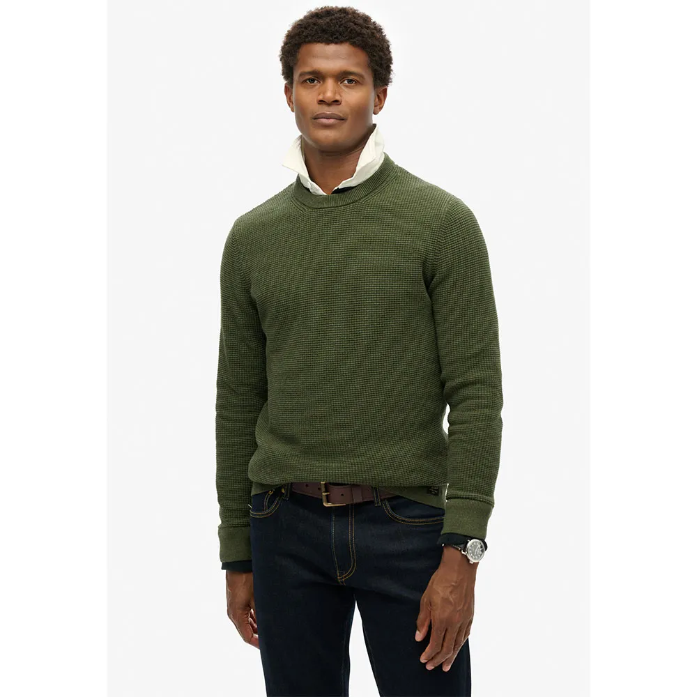 Свитер Superdry Textured, зеленый
Свитер Superdry Textured, зеленый