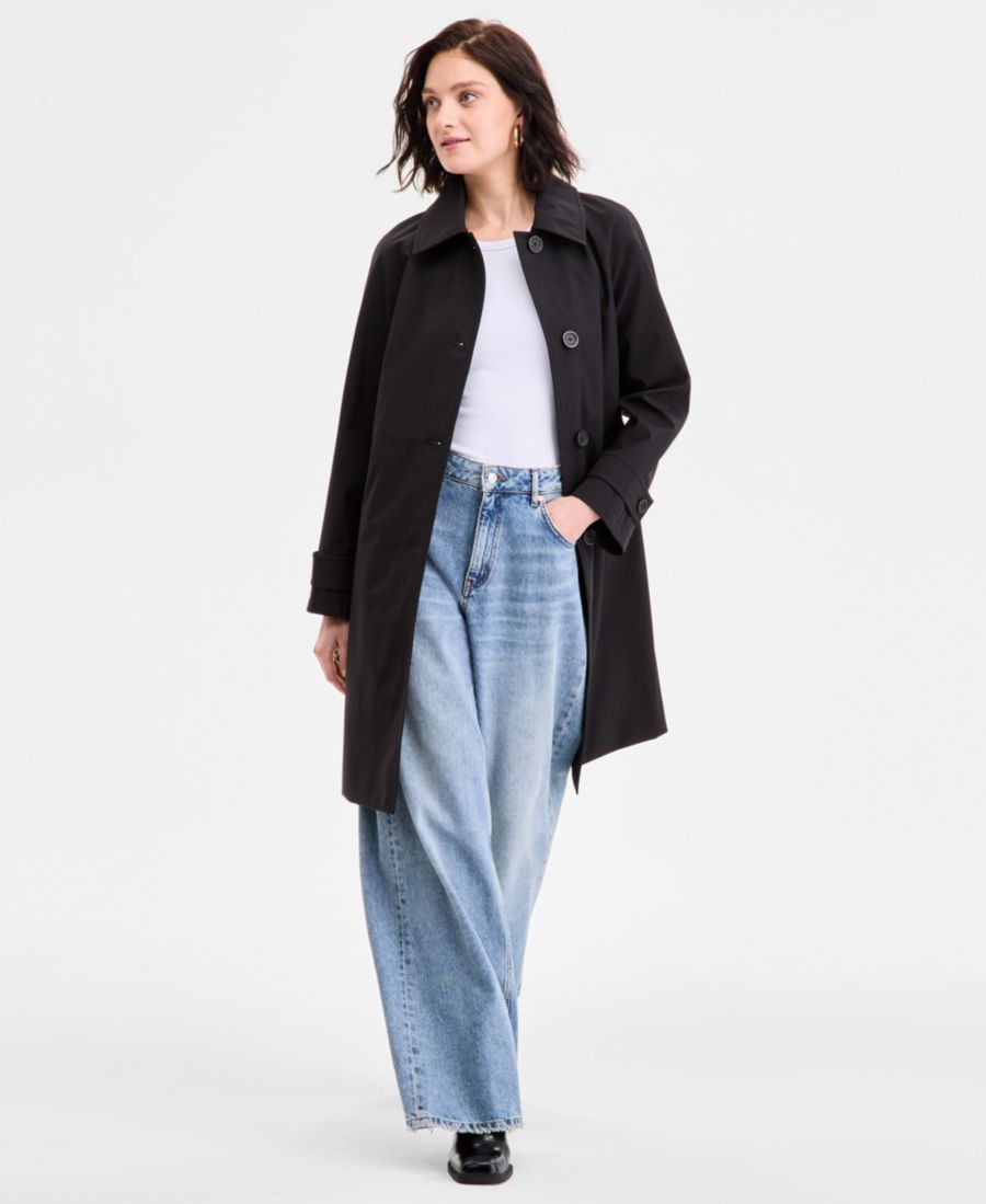 Женский однобортный тренч, размеры P/XXS-XXL Michael Kors, Black
Женский однобортный тренч, размеры P/XXS-XXL Michael Kors, Black