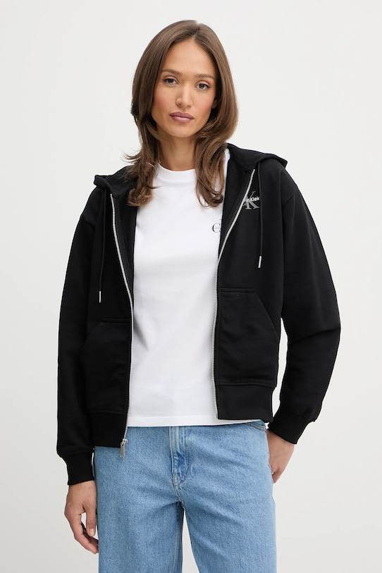 Толстовка Calvin Klein Jeans, черный 
Толстовка Calvin Klein Jeans, черный