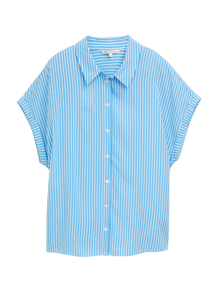 Блуза TOM TAILOR DENIM, лазурный/светло-голубой
Блуза TOM TAILOR DENIM, лазурный/светло-голубой