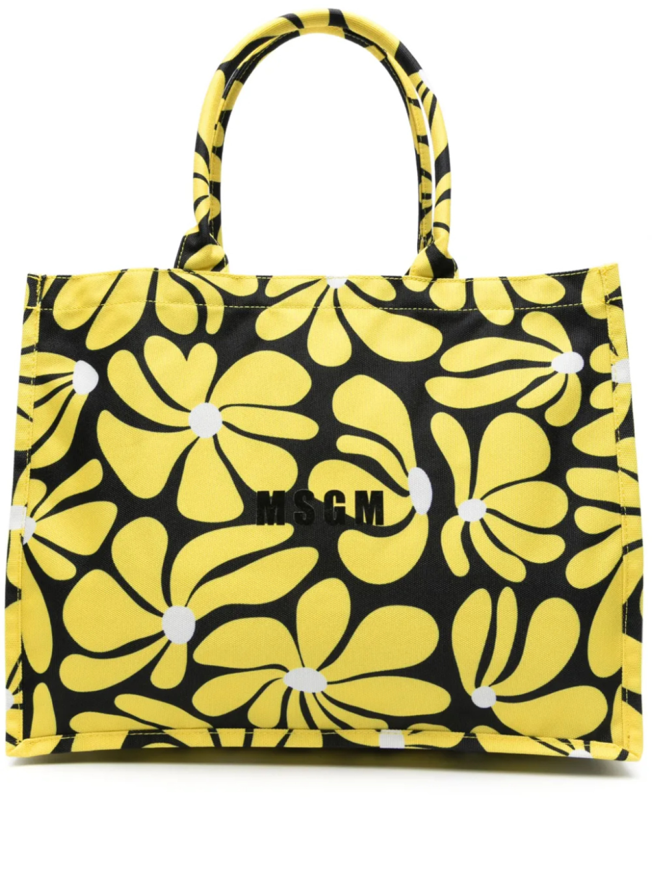 Сумка-шоппер MSGM с цветочным принтом, желтый
Сумка-шоппер MSGM с цветочным принтом, желтый