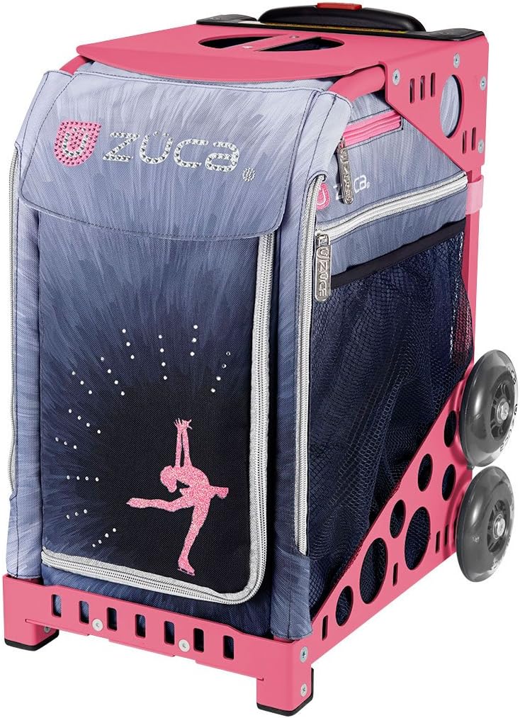 Сумка ZUCA Ice Dreamz LUX с вставкой и розовой рамой и мигающими колесами
Сумка ZUCA Ice Dreamz LUX с вставкой и розовой рамой и мигающими колесами