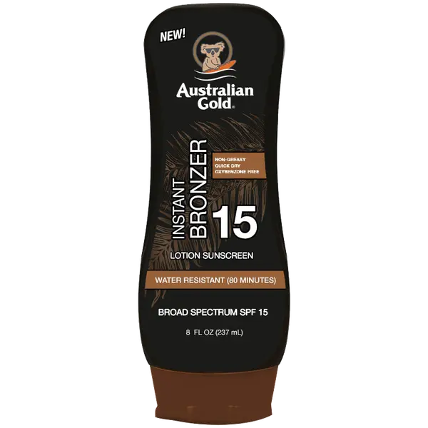 Солнцезащитный крем с бронзатором spf15, 237 мл Australian Gold
Солнцезащитный крем с бронзатором spf15, 237 мл Australian Gold