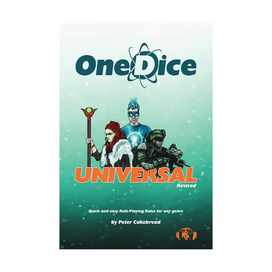 OneDice Universal - Revised Edition, OneDice Universal, мягкая обложка
OneDice Universal - Revised Edition, OneDice Universal, мягкая обложка