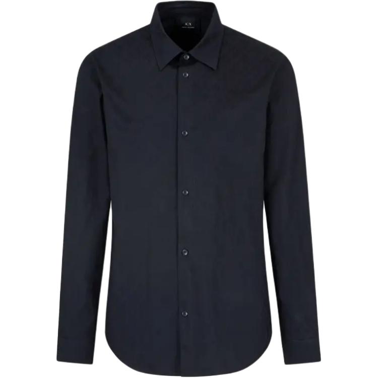 Хлопковая рубашка ARMANI EXCHANGE, темно-синий
Хлопковая рубашка ARMANI EXCHANGE, темно-синий