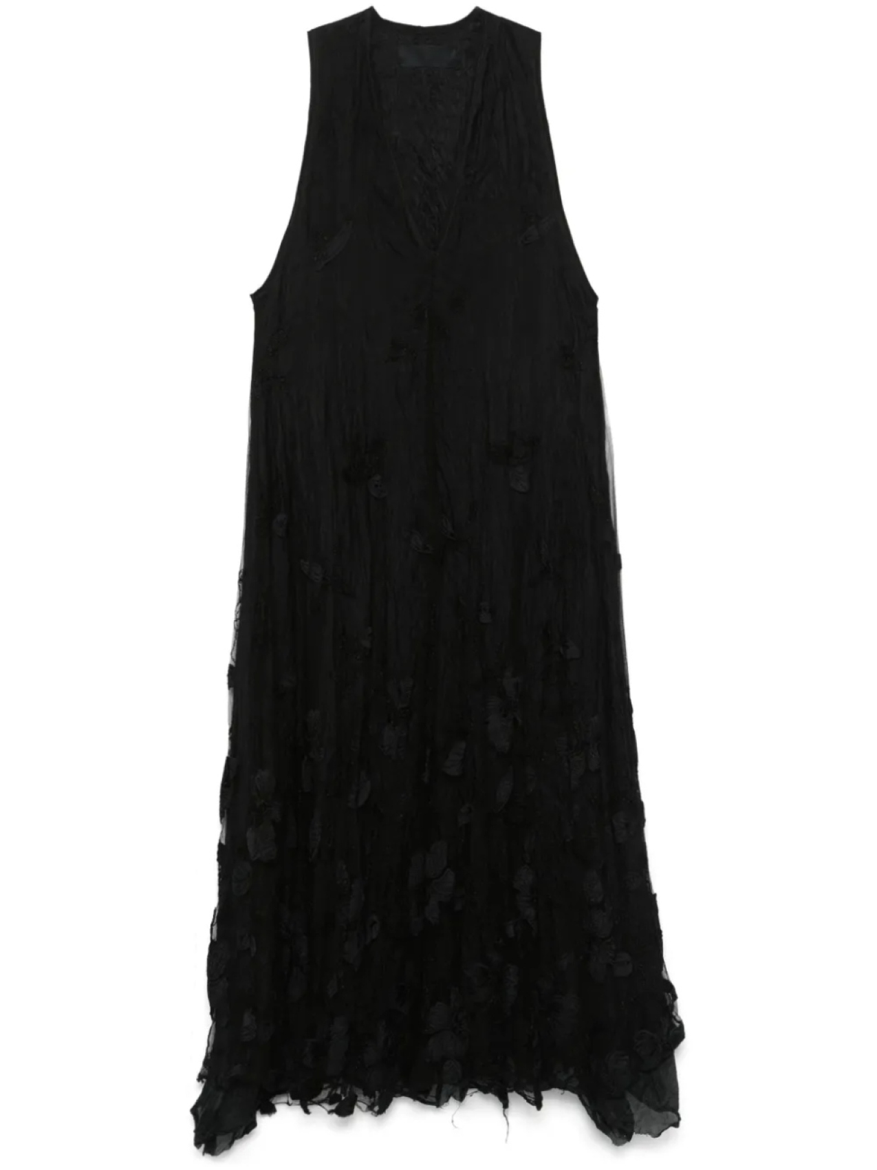 Платье миди Marc Le Bihan с накладным тюлем, черный
Платье миди Marc Le Bihan с накладным тюлем, черный